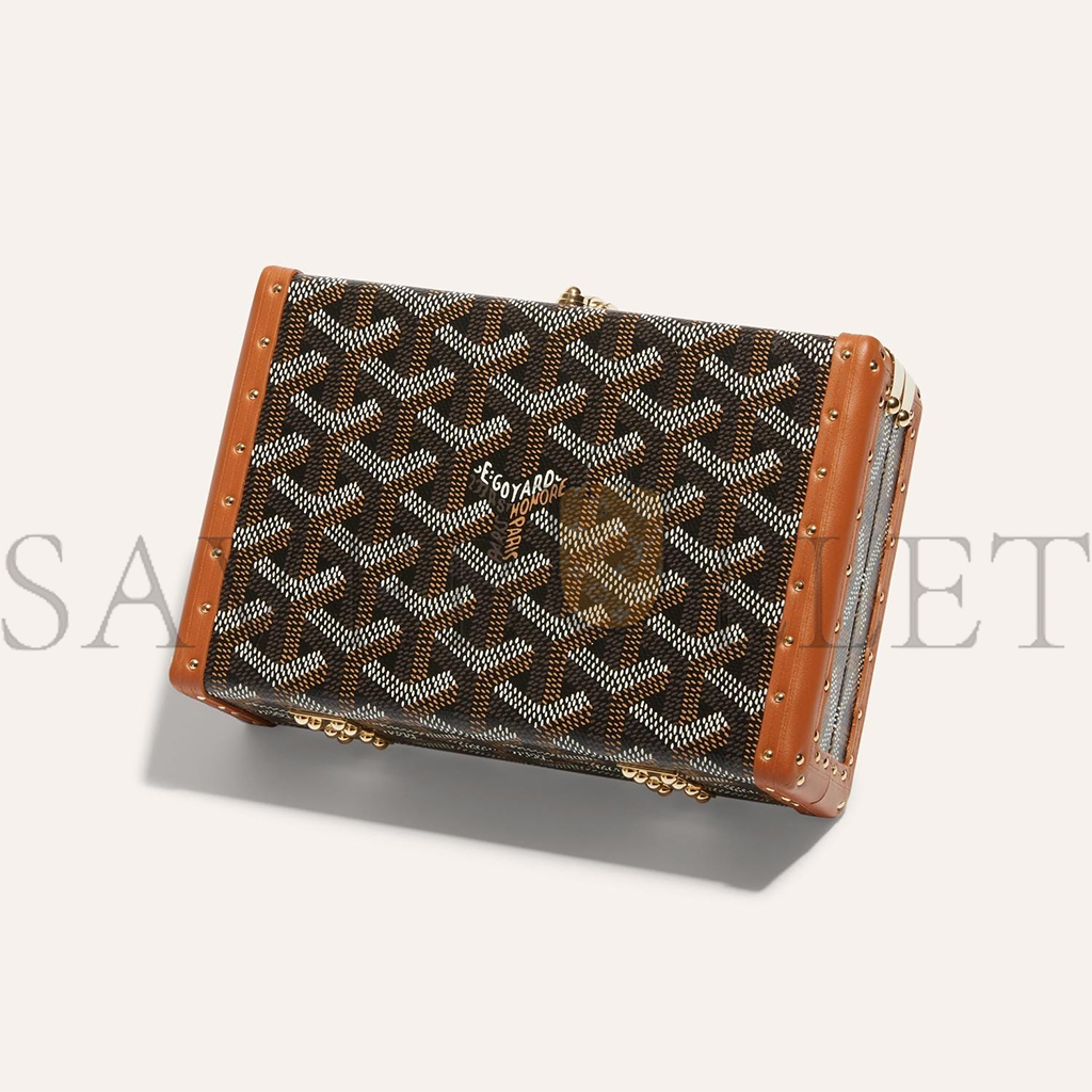 GOYARD MINAUDIÈRE TRUNK BAG MINA08PMLTY01CL03O (17*11.5*5.5cm)